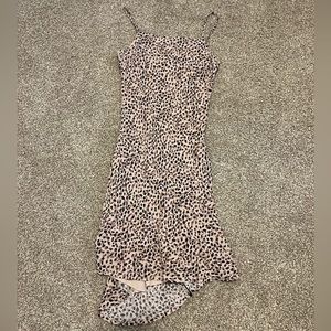 Abercrombie cheetah mini dress